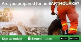 Smart911_Earthquake_SEP20 smart911 prepared for an earthquake